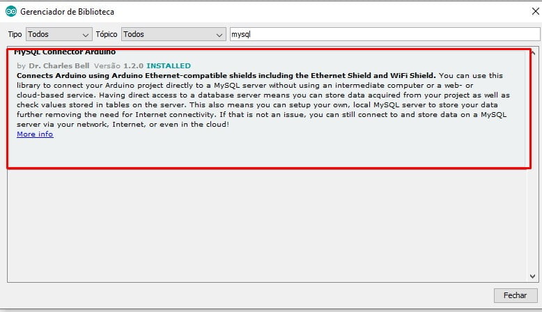 Arduino + Banco de Dados MySQL - Blog Eletrogate