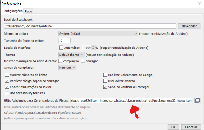 Blog-Eletrogate-Arduino-IDE-ESP32