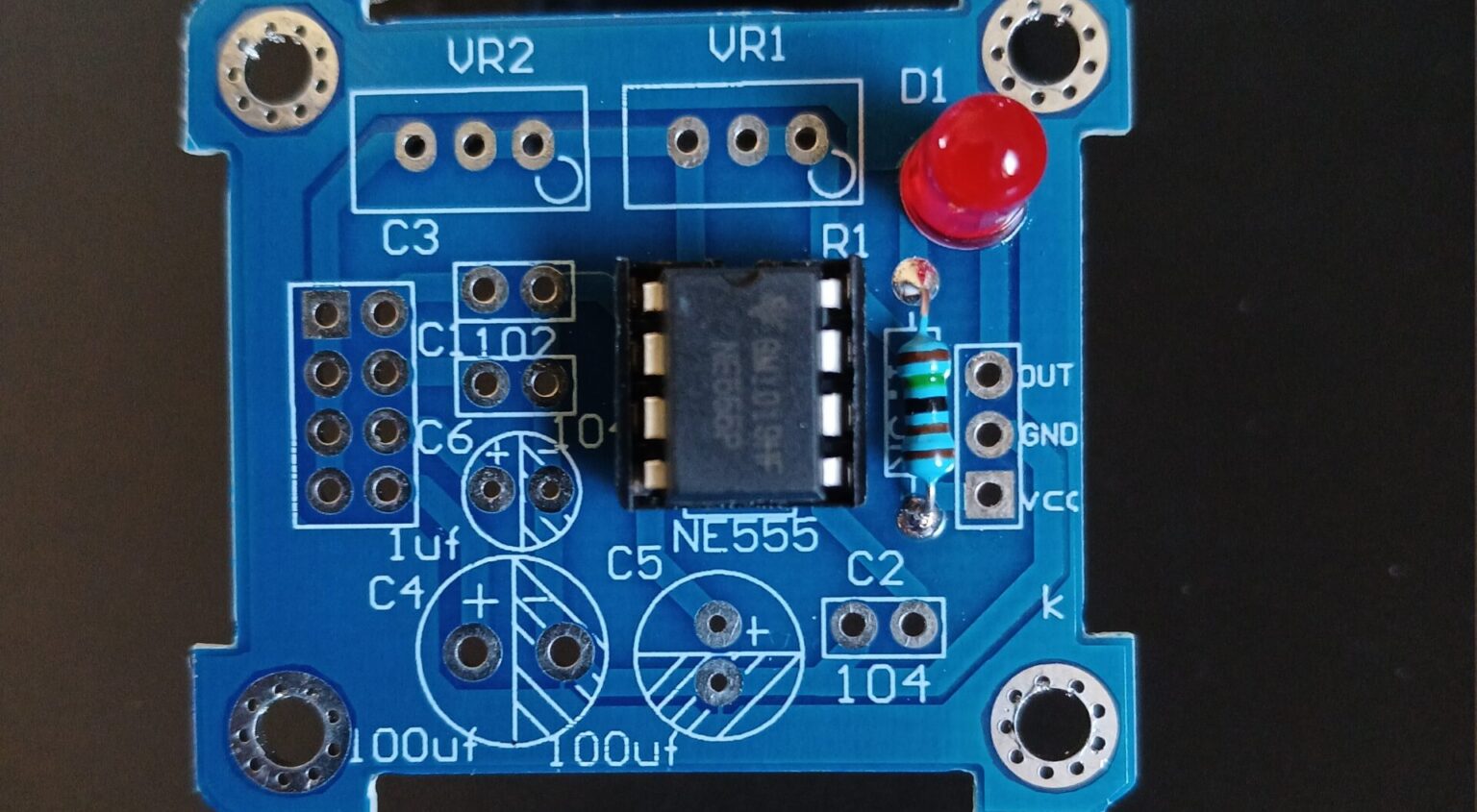 Montagem do Kit DIY Módulo NE555 - Blog Eletrogate